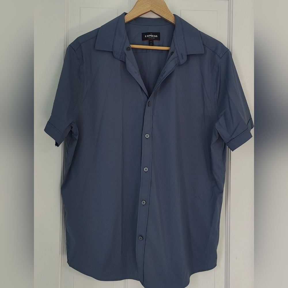 Men's shirt half sleeve fitted